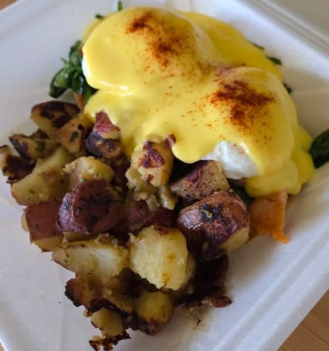 Eggs Benedict.
